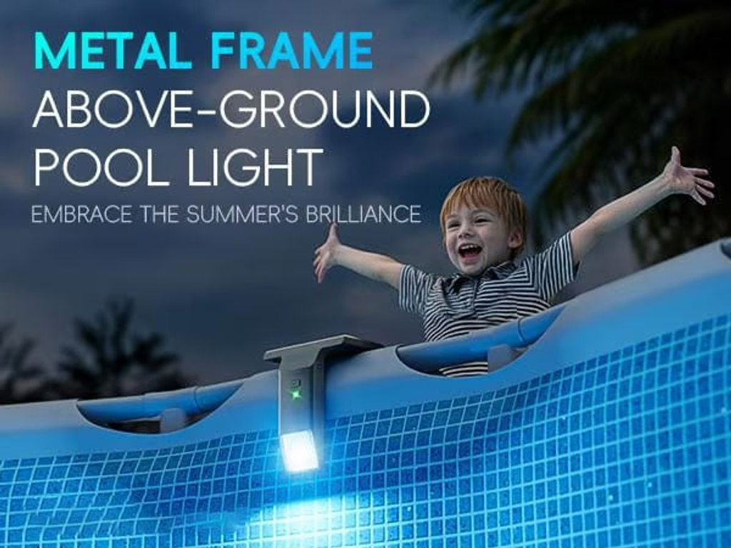 🌟New Series — Poolside Solar Light for Swimming Pool ✨